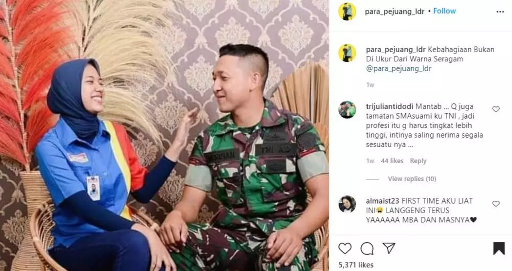 baper tni indomaret © Instagram