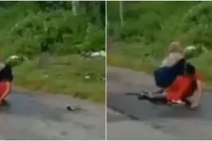 Kisah seorang ibu selamatkan anak dari kobaran api ini bikin haru