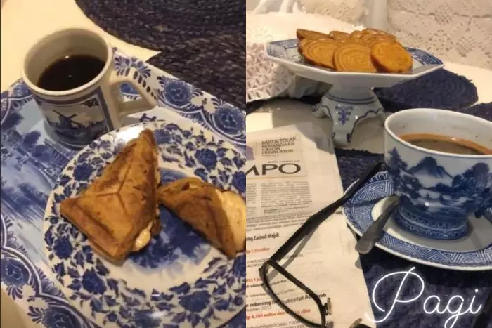 menu sarapan seleb         © 2020 brilio.net