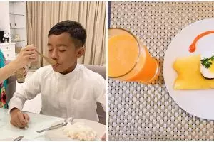 Intip 8 potret menu sarapan seleb Tanah Air, sederhana dan sehat