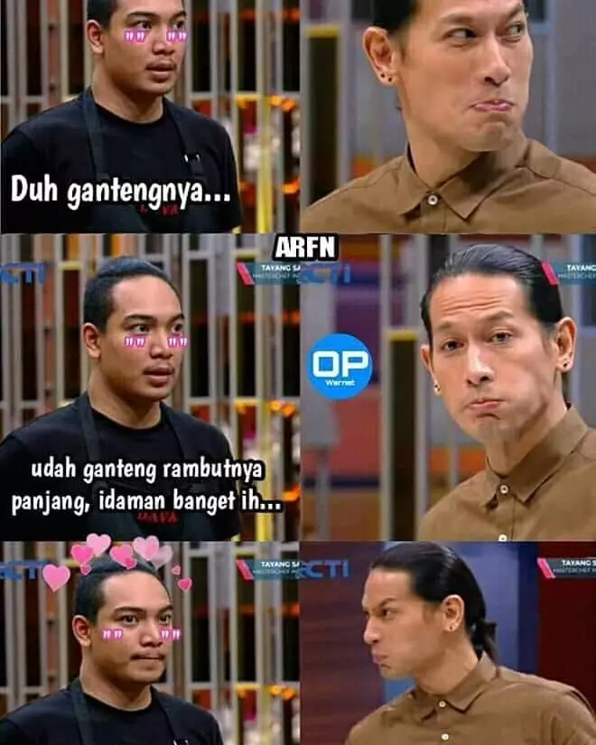 meme gombalan Juna Masterchef 7 © Instagram