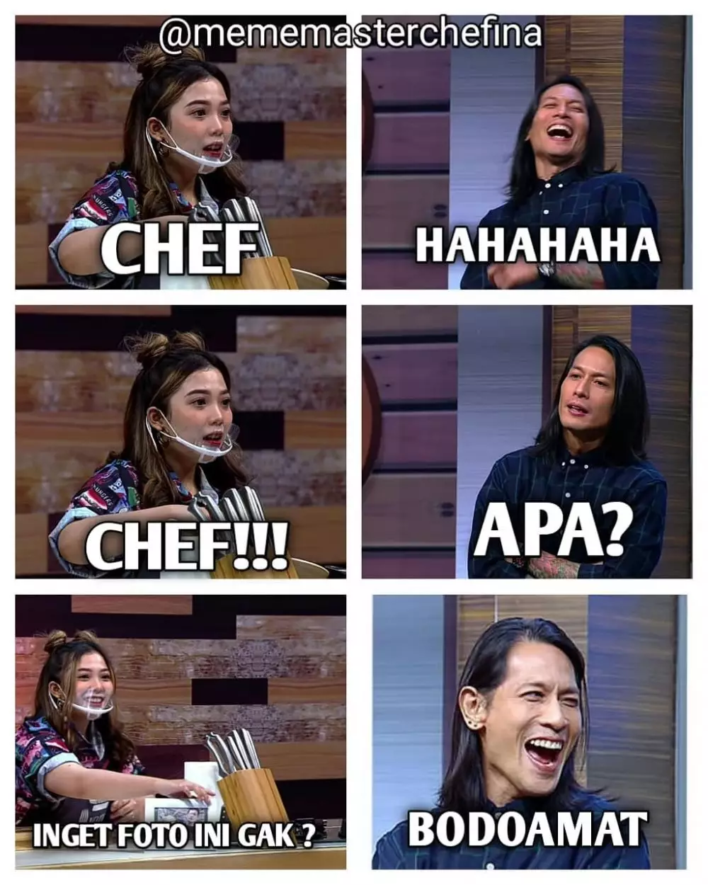 meme gombalan Juna Masterchef 7 © Instagram