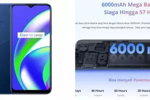 Harga Realme C12, serta spesifikasi, kelebihan dan kekurangan