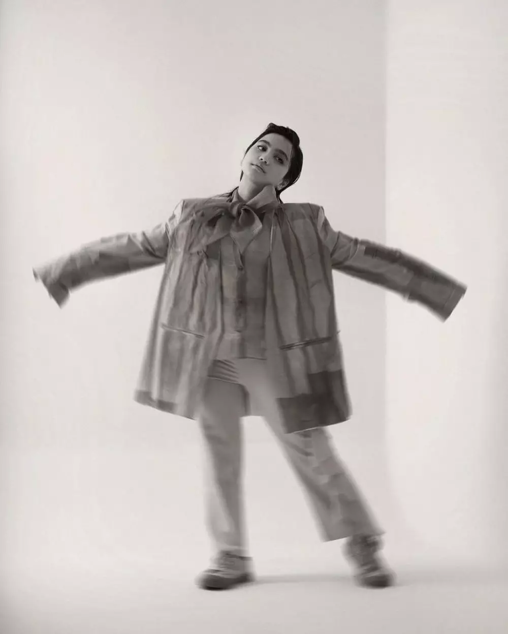 Gaya pemotretan Aurora Amanda © 2020 brilio.net