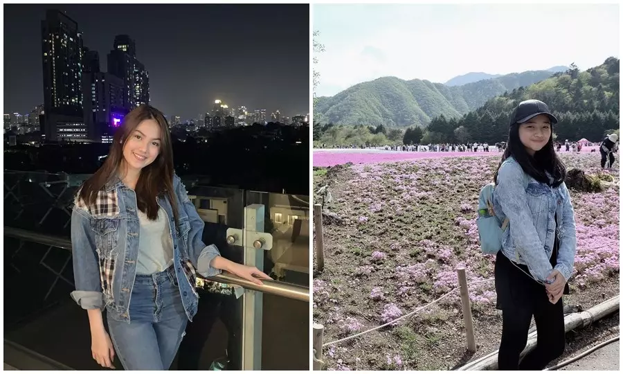 beda gaya ansellma dan aisyah © Instagram beda gaya ansellma dan aisyah © Instagram