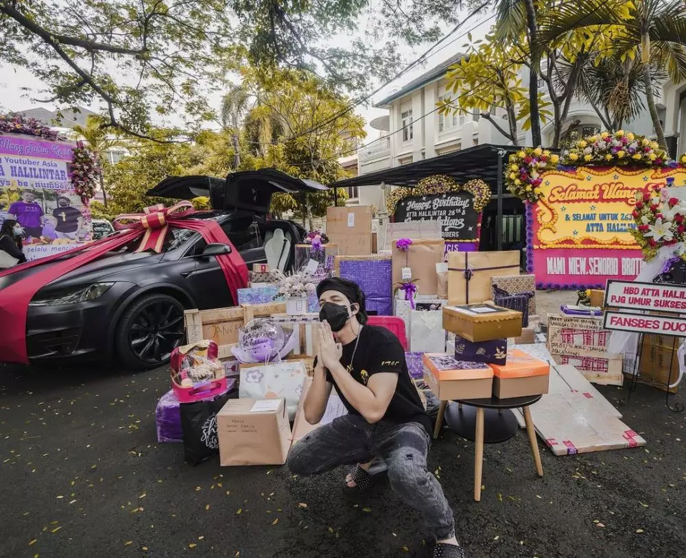 potret kado ulang tahun Atta Halilintar © berbagai sumber