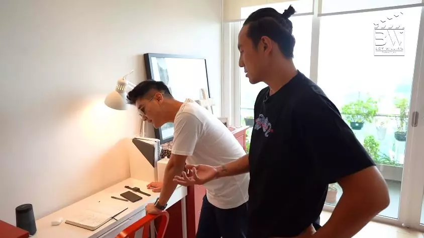 penampakan kamar daniel mananta © YouTube