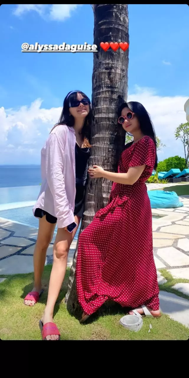 Momen Tissa Biani liburan di Bali © Instagram