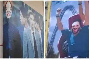 20 Penampakan poster di tempat umum ini bikin mata kudu lihat dua kali