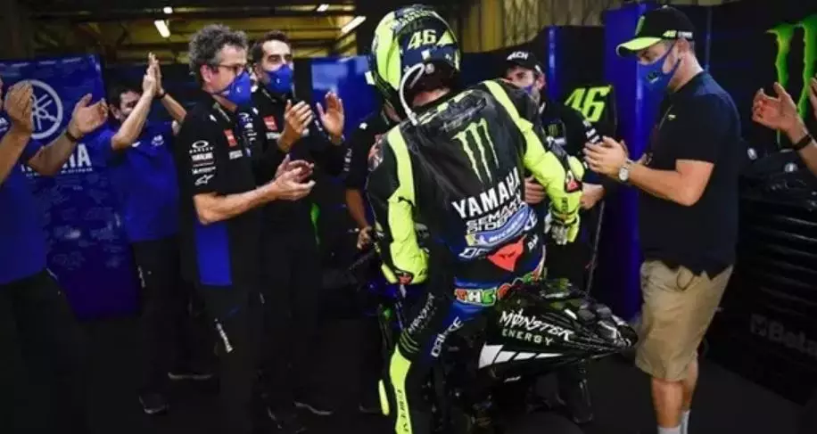 10 Momen perpisahan Rossi © Instagram