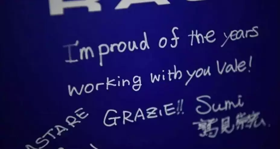 10 Momen perpisahan Rossi © Instagram