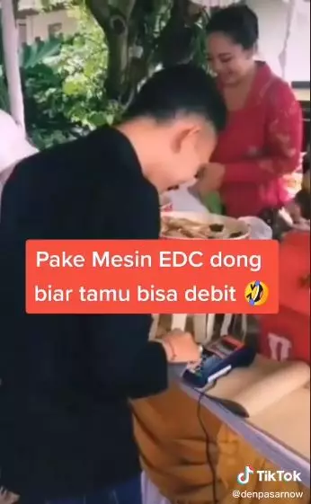 pernikahan dengan mesin edc TikTok