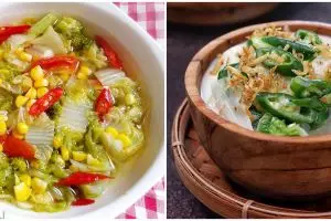 21 Resep sayur sawi putih, enak, praktis, dan bikin nagih
