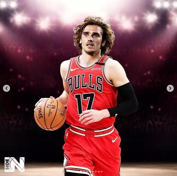 editan potret pemain bola jadi pemain basket Instagram