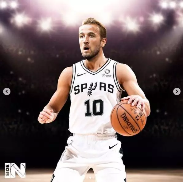 editan potret pemain bola jadi pemain basket Instagram