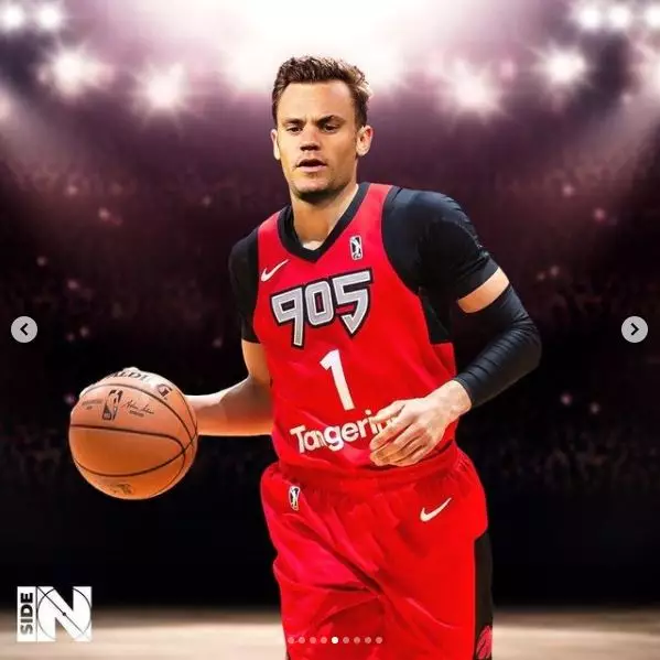 editan potret pemain bola jadi pemain basket Instagram