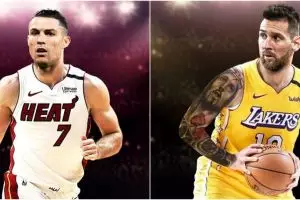 Editan foto 10 bintang sepak bola jadi pemain basket, absurd abis