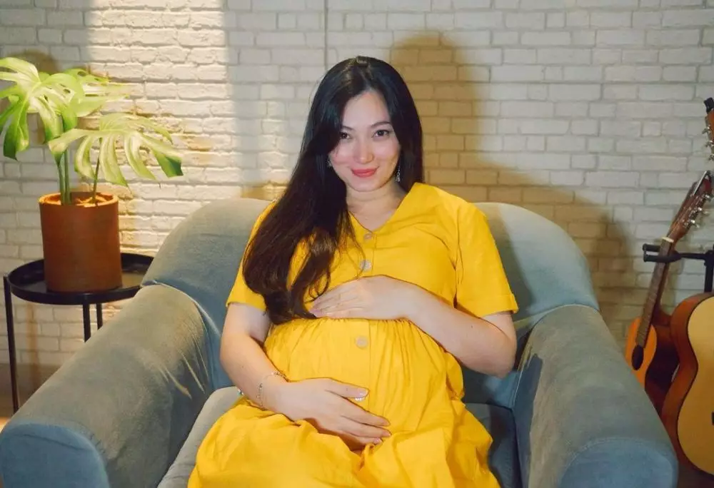 Potret Asmirandah naik 19 kg © Instagram