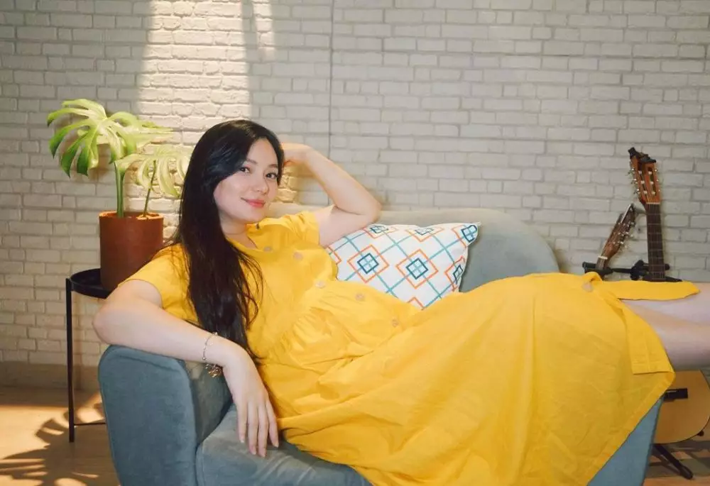 Potret Asmirandah naik 19 kg © Instagram