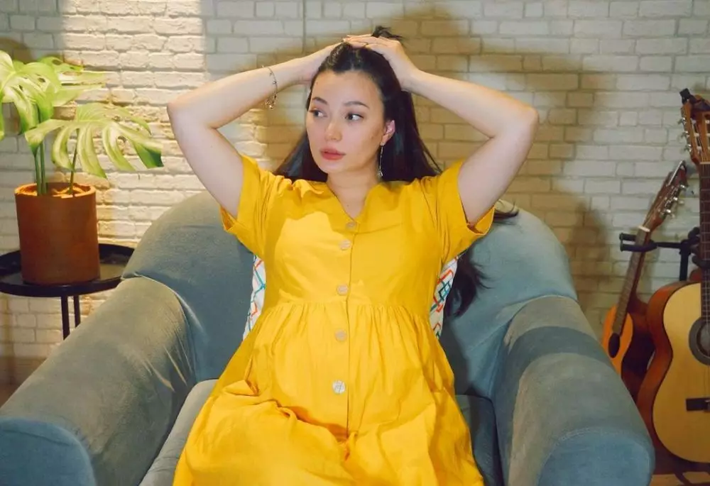 Potret Asmirandah naik 19 kg © Instagram