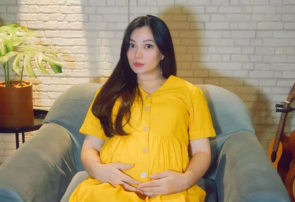 Potret Asmirandah naik 19 kg © Instagram