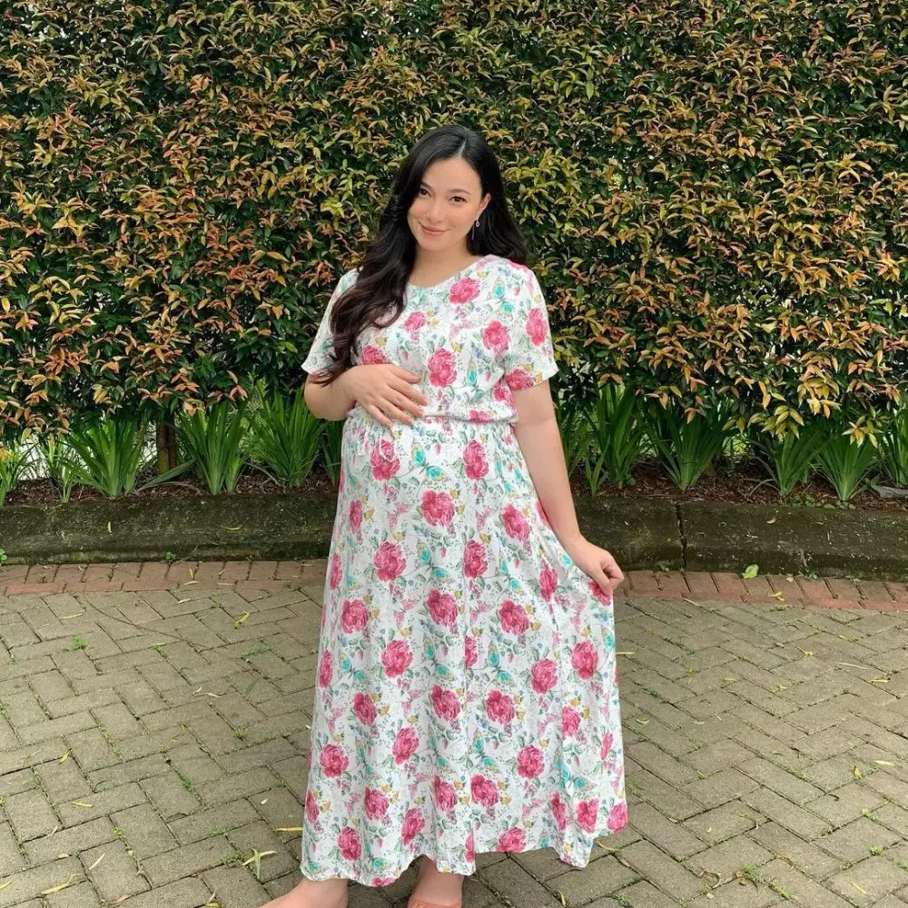 Potret Asmirandah naik 19 kg © Instagram