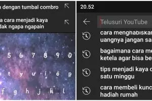 10 History pencarian di YouTube ini lucunya bikin tepuk jidat