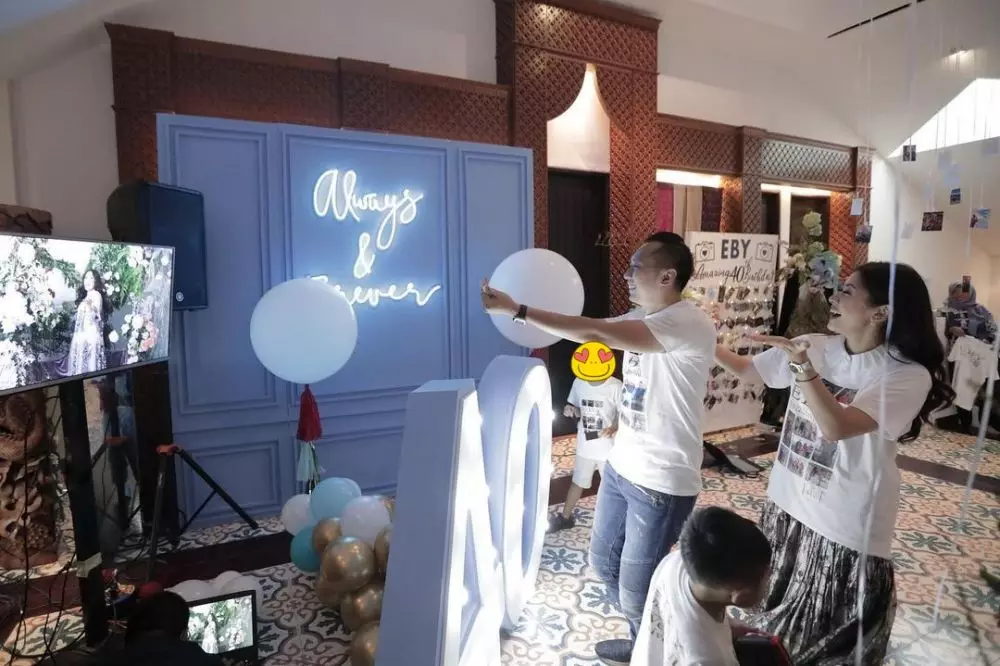 Momen ulang tahun Ibas Yudhoyono © Instagram