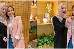 8 Potret kebersamaan Dinda Hauw dan manajernya, kompak bak kakak-adik