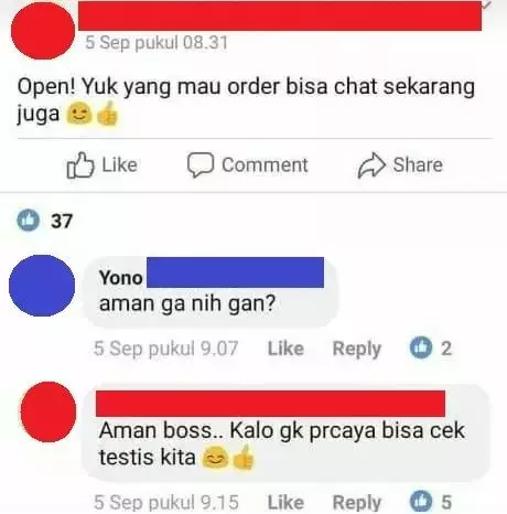 Chat typo dari penjual berbagai sumber Chat typo dari penjual berbagai sumber