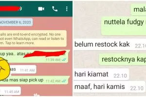 10 Chat lucu salah ketik dari penjual ini bikin garuk kepala