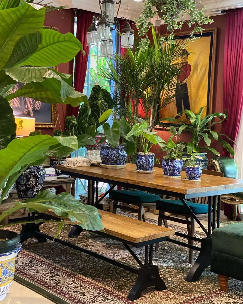 tanaman hias Yuni Shara © 2020 brilio.net/ Instagram