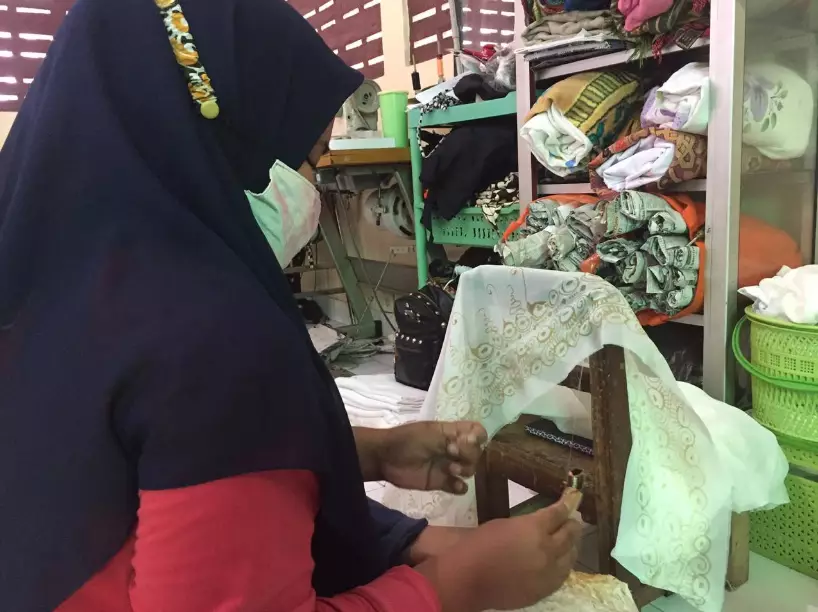 trik yang digunakan penggiat batik Brilio.net
