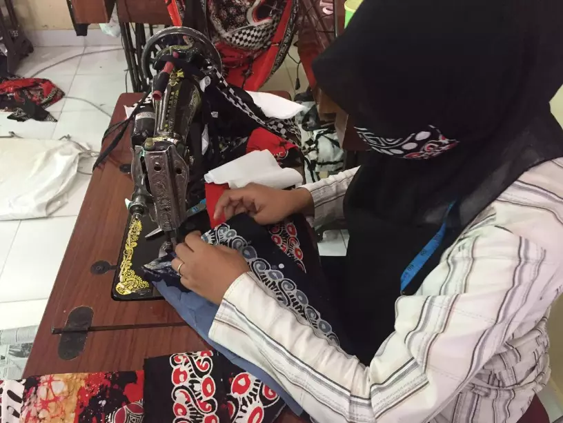 trik yang digunakan penggiat batik Brilio.net