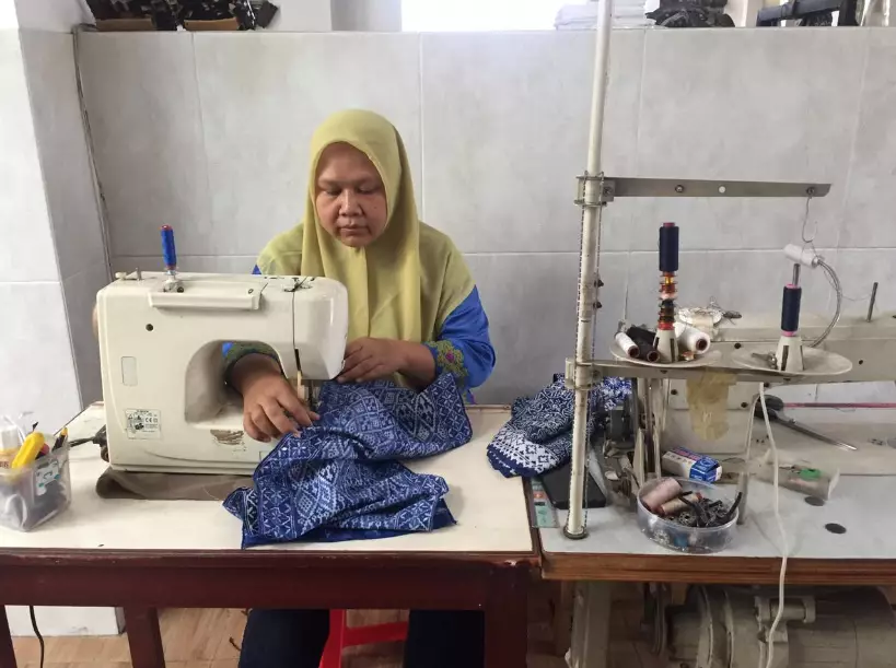 trik yang digunakan penggiat batik Brilio.net