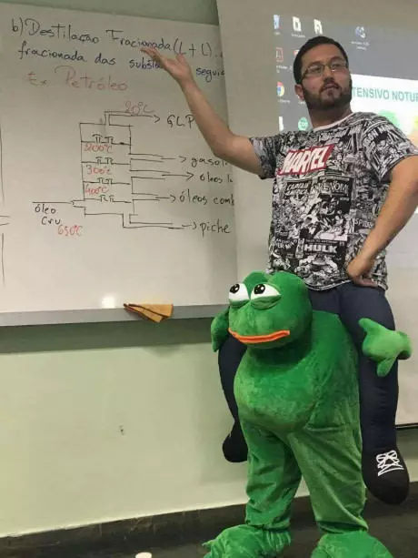 guru mengajar pakai kostum  © Berbagai sumber