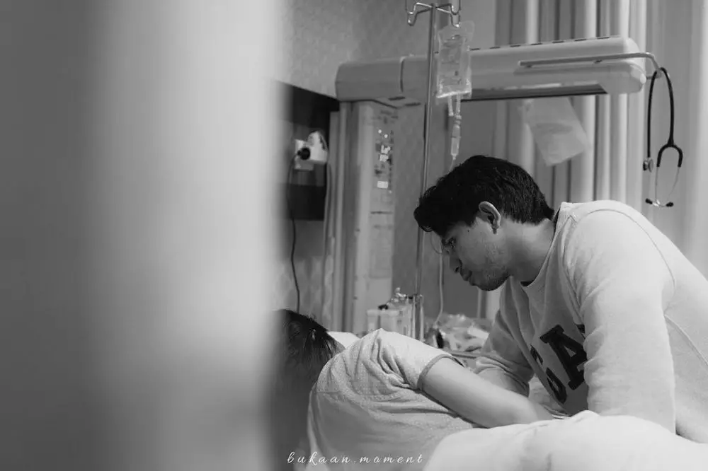 Momen persalinan Abel Cantika  © Instagram