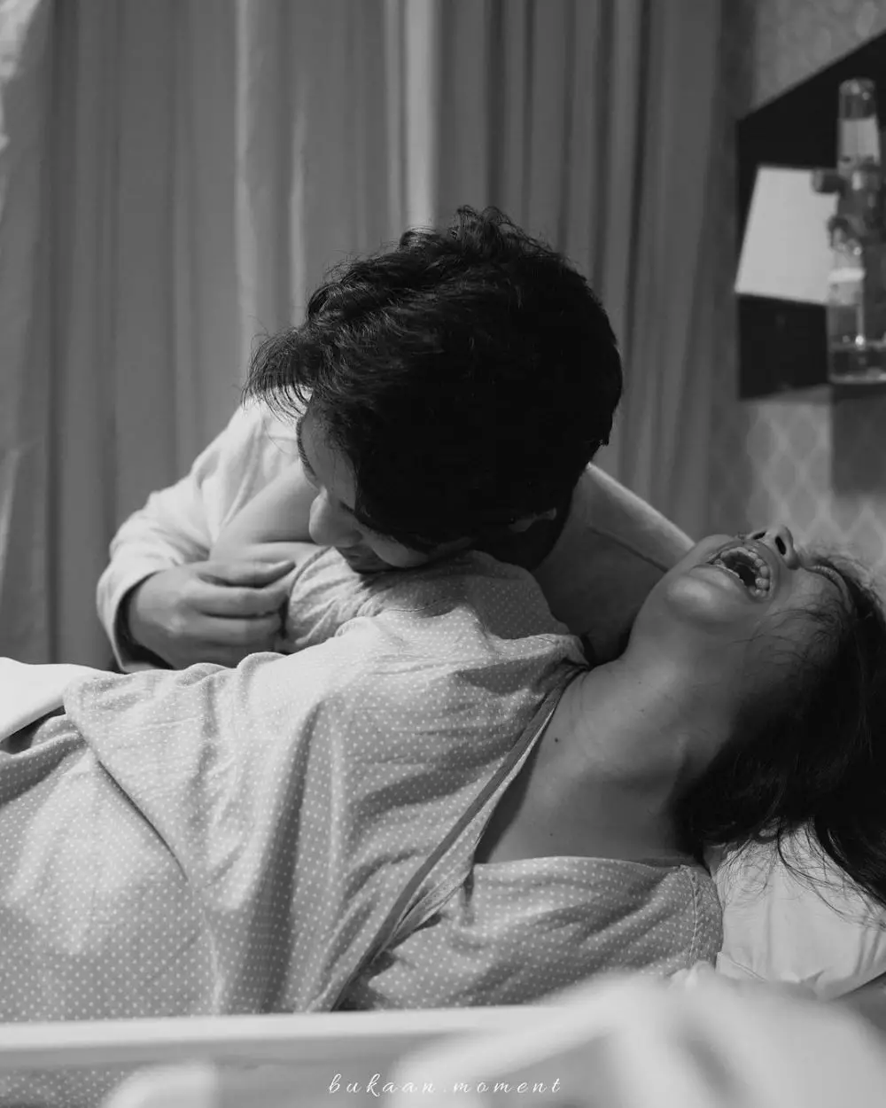 Momen persalinan Abel Cantika  © Instagram