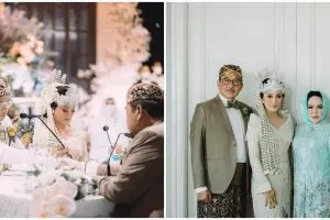 10 Momen pernikahan Afifah Yusuf anak Hetty Koes Endang, digelar mewah
