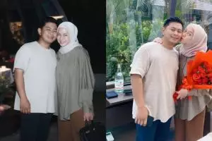10 Potret momen ulang tahun Nina Zatulini, sederhana tapi bermakna