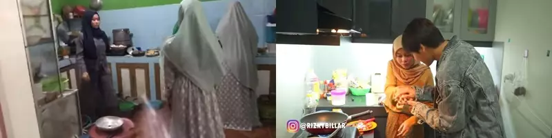 rumah Lesty dulu dan kini © Instagram rumah Lesty dulu dan kini © Instagram