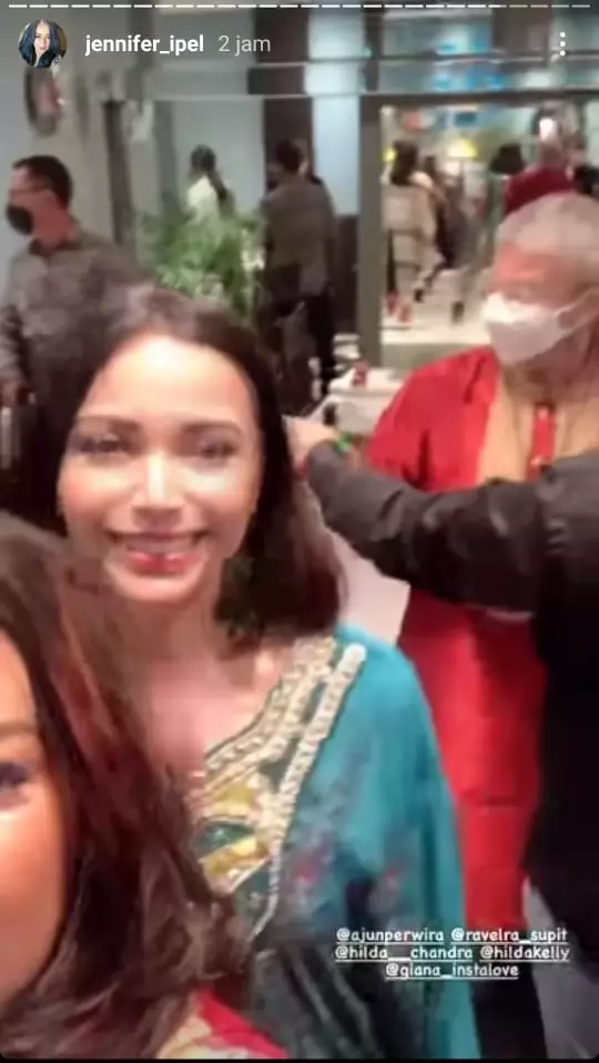 Jennifer Jill ultah ipar © Instagram