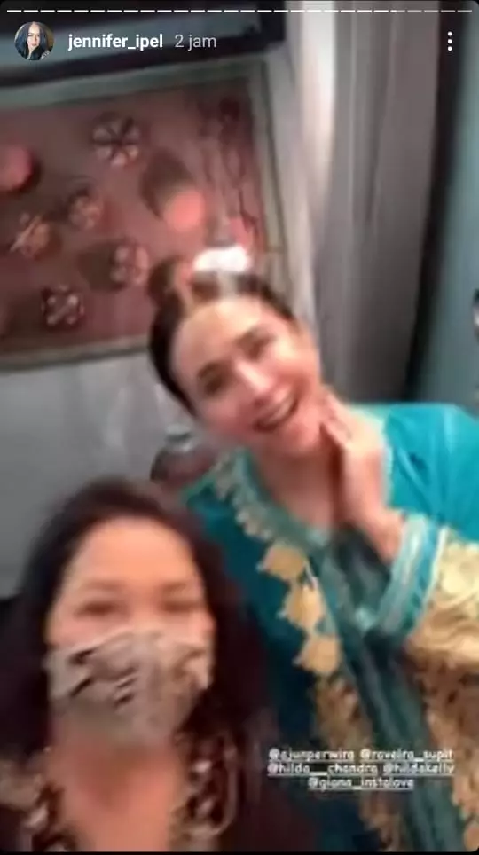 Jennifer Jill ultah ipar © Instagram