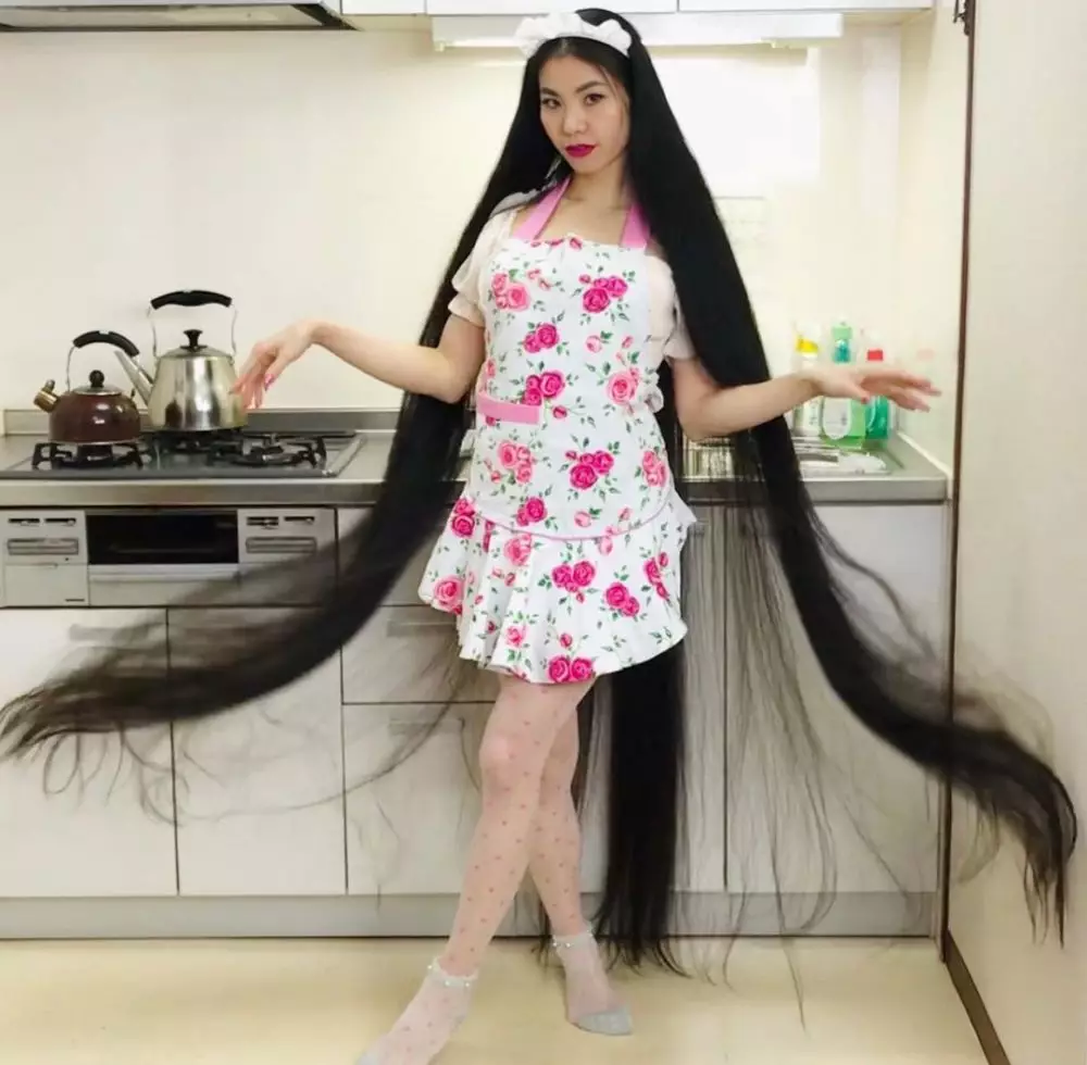 rambut rapunzel jepang © Instagram