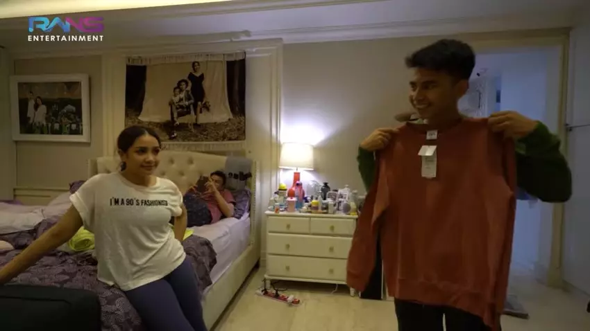 Momen Nagita Slavina dandani Dimas Ahmad © YouTube