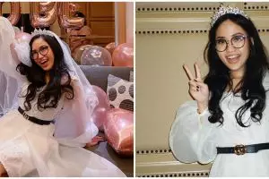 7 Momen bridal shower Audrey Teguh putri Mario Teguh, meriah abis