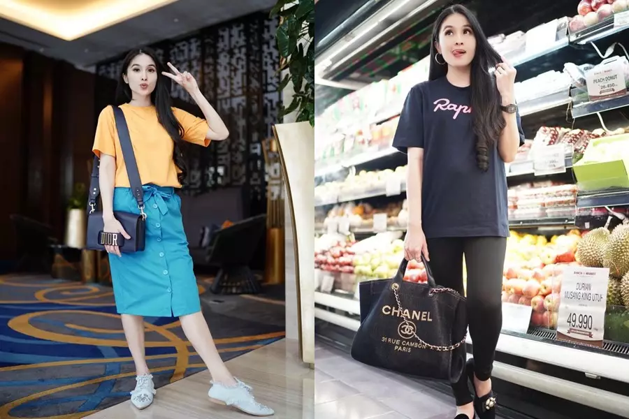 Seleb sebelum dan saat hamil © Instagram Seleb sebelum dan saat hamil © Instagram