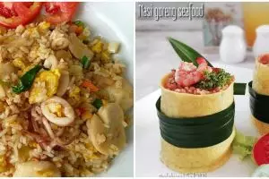 10 Resep nasi goreng seafood spesial, enak dan praktis