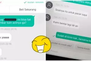 15 Balasan chat dari penjual online shop ini endingnya kocak