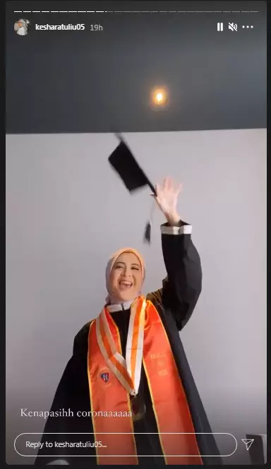 Wisuda Kesha Ratuliu © 2020 brilio.net/ Instagram